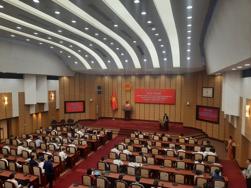 Hà Nội công bố chỉ số cải cách hành chính (23/3/2023)